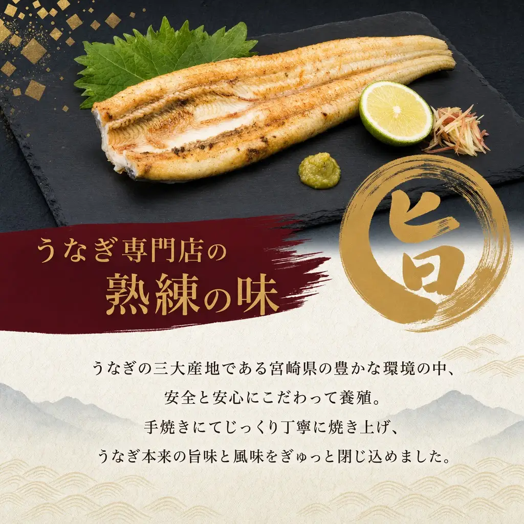 ＜12か月定期便＞【玄人の一品】うなぎ白焼き 4尾 計800g以上【G39】