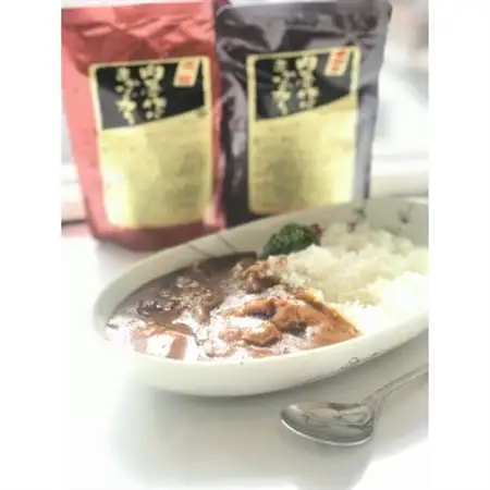 「元祖　肉屋のつくったまかないポークカレー」3人前　山梨ブランド豚「富士桜ポーク」200g×3袋【1316445】