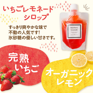 いちごの加工品3点セット ／ いちごジャム レモネード ミルク【A157】