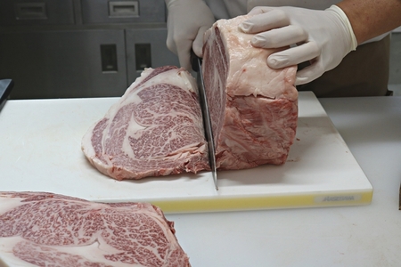 ロース厚切１枚チルド 宇陀里牛 ロース 厚切り １枚 約500g ／ ふるさと納税 ふるさと 牛肉 リブロース ステーキ キャンプ バーベキュー BBQ 贈答 奈良県 宇陀市 光福久屋