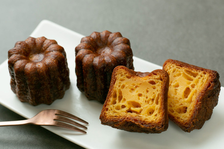 カヌレ 8個セット / 焼き菓子専門店 KAEDE / 山梨県 中央市 [21470642] 菓子 お菓子 おかし 洋菓子 焼き菓子 スイーツ デザート おやつ 冷凍 セット