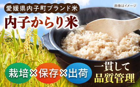 内子からり米 令和7年産ヒノヒカリ（玄米10kg×2袋） BKAD098