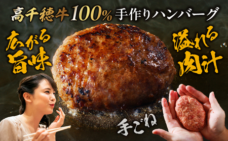 宮崎県産黒毛和牛A4等級以上 高千穂牛 100％使用！ 肉汁あふれる手作り ハンバーグ 合計10個 2個入×5パック 計1.3kg 高千穂牛 高千穂牛ハンバーグ 和牛ハンバーグ 人気 ロングセラー 牛肉100％ 和牛 牛 牛肉 肉 普段使い パック 冷凍 惣菜 お惣菜 贈答 贈り物 パーティー BBQ お弁当 おかず 料理 簡単調理 プレゼント 手作り _Tk002-061