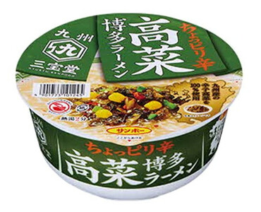 九州三宝堂 高菜博多ラーメン 12食入(1ケース) K001030