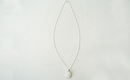 MOTHER OF PEARL ネックレス アクセサリー ハンドメイド 金属アレルギー対応素材