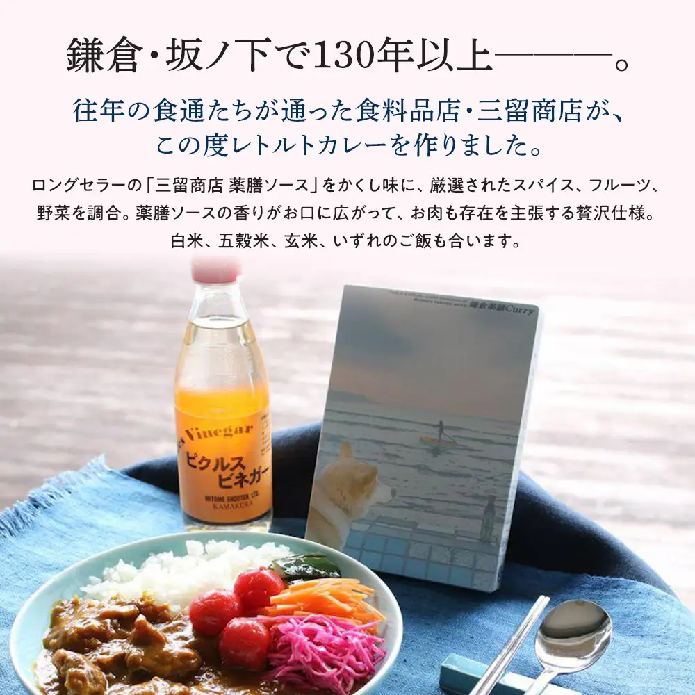 鎌倉薬膳カレー（レトルト）5個セット | カレー 薬膳 薬膳カレー 食品 レトルトカレー 中辛 常備食 人気 おすすめ 時短調理 ストック食品 簡単調理 家庭用 送料無料 神奈川 鎌倉 カレー 