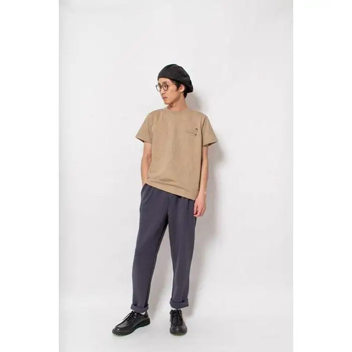 《2》メンズL　サーフTシャツ　BEIGE