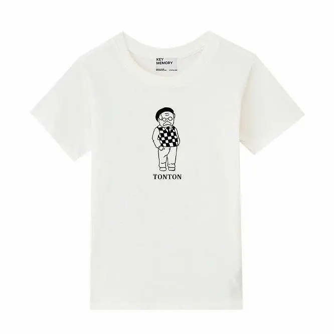 《0》レディースM size　TONTON T-shirts WHITE