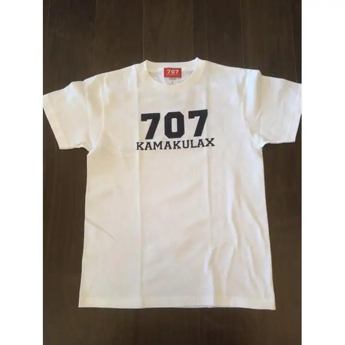 鎌倉ブランドの老舗「KAMAKULAX」の定番オリジナル７０７Ｔシャツ【ホワイト】XLサイズ