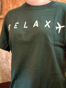 鎌倉ブランドの老舗「KAMAKULAX」の定番オリジナル RELAX Ｔシャツ【オートミール】Lサイズ