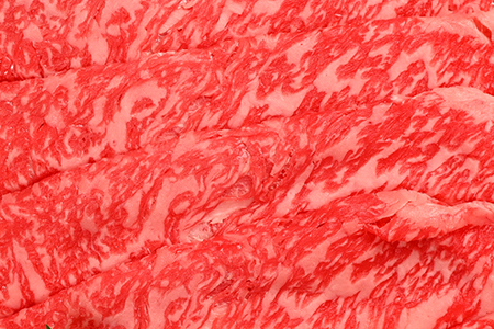 富津市産「かずさ和牛」しゃぶしゃぶ肉（サーロイン）450g／3人前