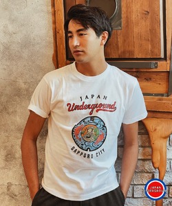 札幌市 マンホールTシャツ 白　XLサイズ
