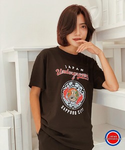 札幌市 マンホールTシャツ 黒　Sサイズ