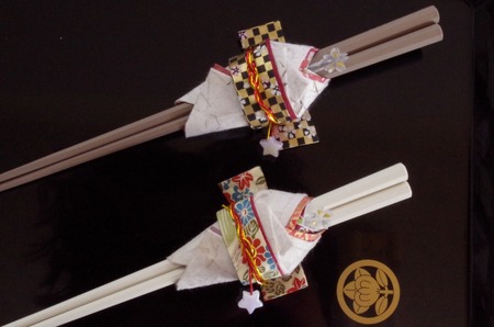 飛沫防止食器カバー＆箸カバー華姫（R）プリザーブドフラワー付き