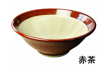 石見焼き すり鉢(8号)・すりこ木セット(10号) 赤茶規｜すり鉢 すりこ木 すべり止め 赤茶色 元重製陶所 MS-105