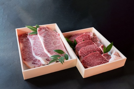 国産 和牛 ステーキ セット 約 1.8kg ( ヒレ 900g サーロイン 900g) 冷蔵 贅沢 厚切り 焼肉 バーベキュー ギフト お取り寄せ グルメ お中元 お歳暮 内祝 贈り物 贈答 お祝い 誕生日 プレゼント 母の日 父の日
