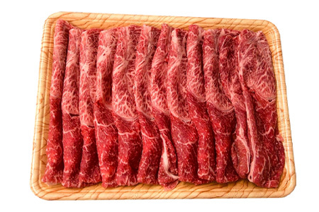 訳あり！【A4～A5】佐賀牛赤身霜降りしゃぶしゃぶすき焼き用(肩・モモ) 400g お肉 牛肉 スライス