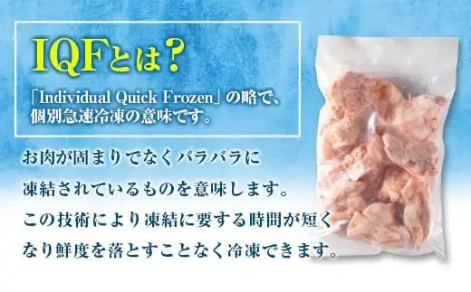 小分け 便利 カット済 若鶏 もも肉 計2.5kg 250g×10袋 鶏肉 国産 IQF冷凍 バラバラ凍結 人気 おすすめ_BC139-26