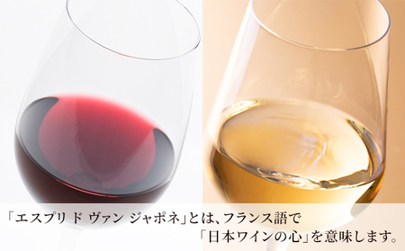 ワイン グランポレール エスプリ ド ヴァン ジャポネ 絢 -AYA-、泉 -SEN- 赤・白 2本セット（各1本 720ml）赤ワイン 白ワイン サッポロビール 岡山ワイナリー ワインセット 国産ワイン 家飲み 