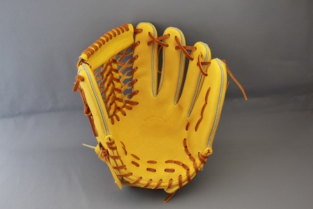 硬式セミオーダーグローブ(グラブ)(外野手用小さめ)【野球工房iプラス】:標準仕様　左投げ