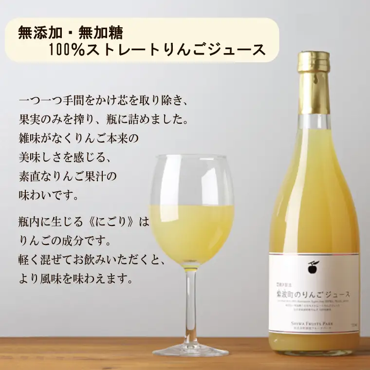 りんごジュース 2本セット(AL055-1)りんごジュース 