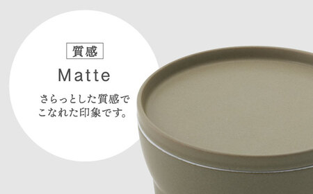 【美濃焼】StackStock なごみの色目（Matte）プレートL・ボウルL 4点 セット Matcha Green × Azuki Brown【城山製陶所】食器 皿 鉢 ケーキ皿 取り皿 副菜鉢 インテリア アクセサリートレイ 小物入れ スタッキング グリーン ブラウン 緑 茶 磁器 シンプル おしゃれ レンジ対応 食洗機対応 送料無料 [MCK044]