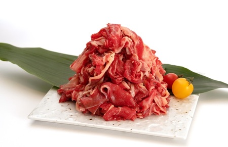 国産 熊本発送 あか牛 切り落とし 500ｇ 牛肉