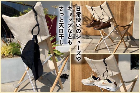 束ねて、吊るす 万能フッカーカラー (5色セット) 長さ300mm×フック径50mm｜フック付き結束バンド [0519]