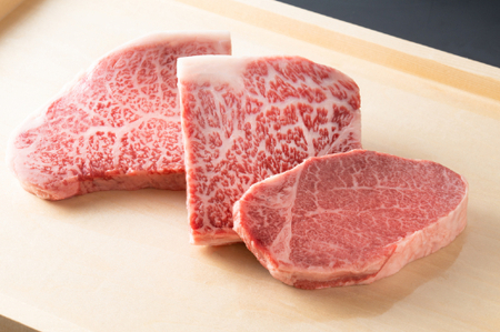近江牛 ステーキ セット 450g ヒレ サーロイン 冷蔵 寛閑観 【FR01W1】 ステーキ