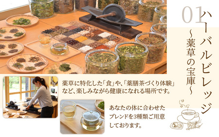 「自然・薬膳体験！」青葉山ハーバルビレッジ利用券10,000円