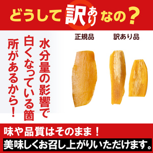 【数量限定】【訳あり】【日本農業新聞一村逸品大賞受賞】鹿児島県産紅はるかで作った干し芋(熟し芋)はねだし(計2.7kg・150g×18袋） b9-002