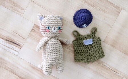 雑貨 ほっこり寄り添う あみぐるみ セット ねこちゃん インテリア ギフト 贈り物 プレゼント 福岡 福岡県 小郡市 