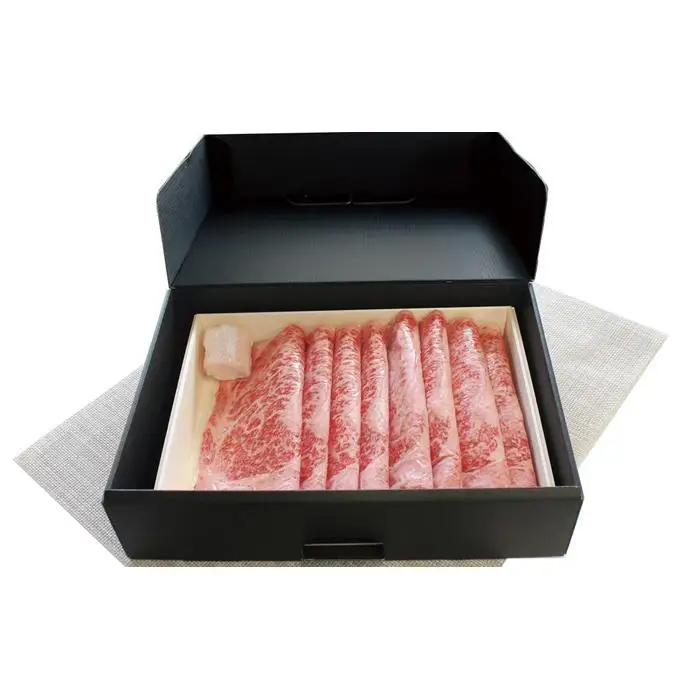 神戸牛　霜降りすき焼（肩ロース）500ｇ（木箱化粧箱入）