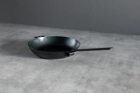 E148 DISH PAN 20/26cmセット(着脱ハンドル付)【フライパン 鉄 フライパンセット 20cm 26cm 中本千尋 藤田金属 FUJITA ガス IH 日本製 町工場 大阪府 八尾】