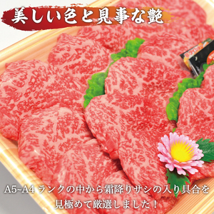 【ふるさと納税】博多和牛 A5～A4 モモ 赤身 ミニ ステーキ 350g ソース・塩胡椒付 化粧箱入 [a9232] 株式会社マル五 ※配送不可：離島【返礼品】添田町 ふるさと納税