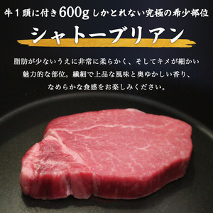【ふるさと納税】A5 A4 等級使用 博多和牛 シャトーブリアン 450g(3枚入) [a9186] 株式会社チクゼンヤ ※配送不可：離島【返礼品】添田町 ふるさと納税