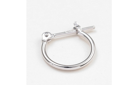 プラチナ900 　フープピアス　1×10　120336 SWAE016