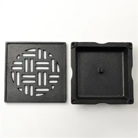 くわな鋳物の蚊やり器　籠【1201603】