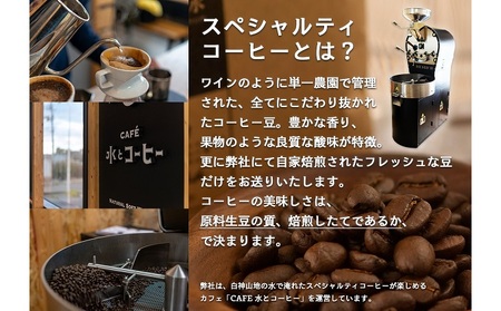 コーヒー 白神山地の水とコーヒー ギフト セット 水出しコーヒー ミネラルウォーター 詰め合わせ コールドブリュー スペシャルティコーヒー ブレンドコーヒー 水出し 自家焙煎 ドリップコーヒー ドリップ 水 希少 プレゼント 贈答 贈答品 青森