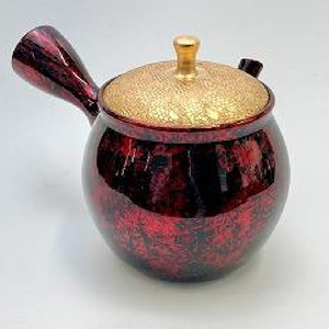 【常滑焼】名工昭龍天目急須 陶器 やきもの セラメッシュ 名工作品 伝統工芸 工芸品 六古窯 急須 ポット ティーポット 日本茶 お茶 日本製 国産 茶道具 茶器 キッチン用品 キッチン雑貨 日本六古窯 常滑焼 愛知県 常滑市