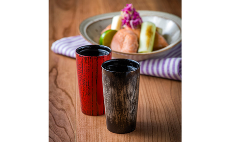 漆塗り「酒逢」黒銀ショットタイプ・知 酒器 工芸品 食器 器 