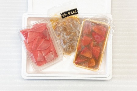 三崎の魚屋の自家製惣菜セット M006-001 冷凍 マグロ
