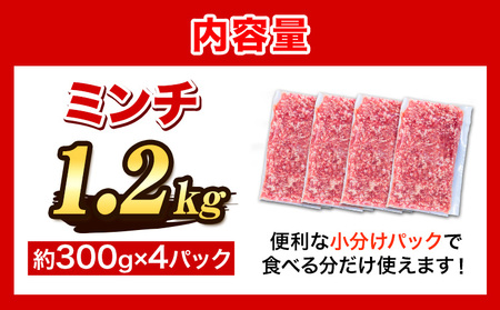 〈阿波の金時豚〉ミンチ 1.2kg  豚肉