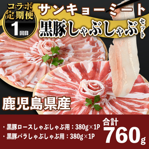 isa460 【定期便】コラボ定期便！黒豚バラエティー定期便 (全3回) 定期便 コラボ定期便 黒豚 豚 ぶた ロース バラ スライス 生餃子 冷凍食品 おつまみ 惣菜 簡単調理 【サンキョーミート株式会社・工房ゆう】