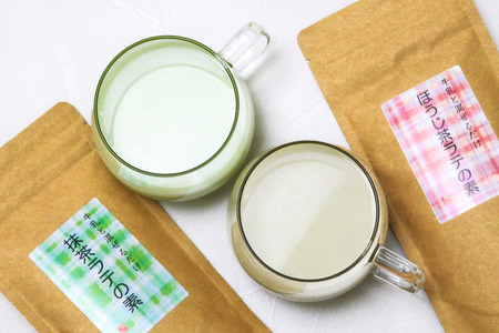 牛乳と混ぜるだけ簡単ラテの素 (ほうじ茶・抹茶) 各150g×3本 [0533]