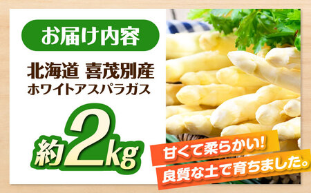 ホワイトアスパラガス 約2kg アスパラ [AJAJ008]
