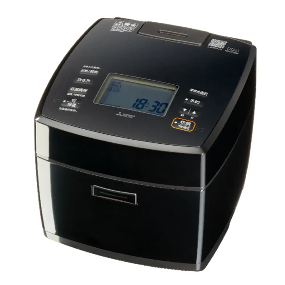 三菱IHジャー炊飯器　ダブル備長炭コート熾火　炭炊釜　NJ-VP10H-B＜カラー：黒曜＞　【11218-0977】
