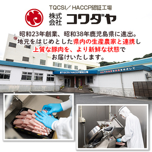 isa451 ＜訳あり＞鹿児島県産豚切り落とし (計4kg・500g×8P) 国産 豚肉 真空包装 真空パック 小分け 切落とし ぶたにく 豚 肉 冷凍 【コワダヤ】