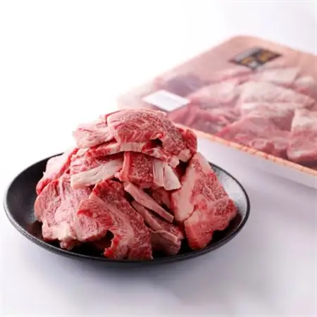 訳あり!【A4～A5】博多和牛焼肉切り落とし(肩ロース・バラ)　1kg(500g×2p)_肉 焼肉 牛肉 やきにく ヤキニク バーベキュー  肉 黒毛和牛 牛肉 _【配送不可地域：離島】【1417837】