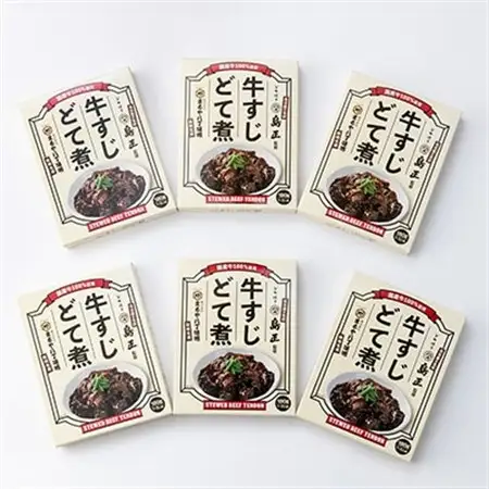 まるや八丁味噌　「島正監修」牛すじどて煮　6個セット【1414509】